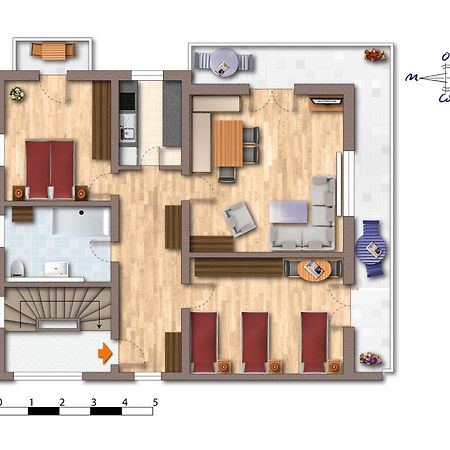 Апартаменты Haus Thiele Шёнау-ам-Кёнигсзе Экстерьер фото